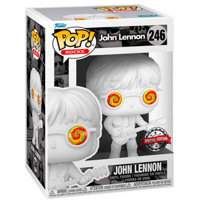 FUNKO POP! ROCKS JOHN LENNON WITH PSYCHEDELIC SHADES SPECIAL EDITION no246