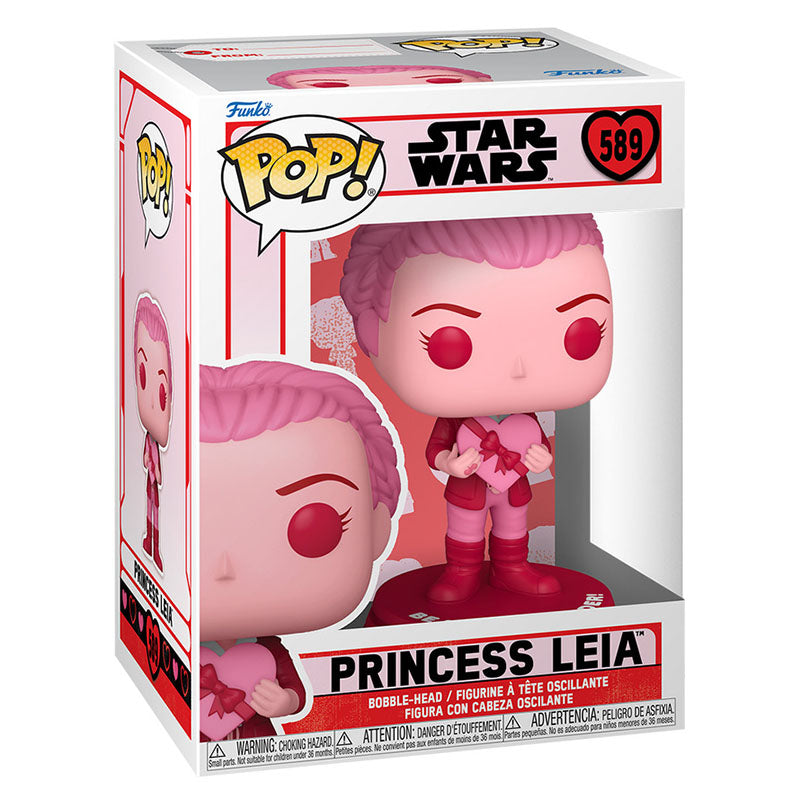 FUNKO POP! STAR WARS VALENTINES PRINCESS LEIA no589