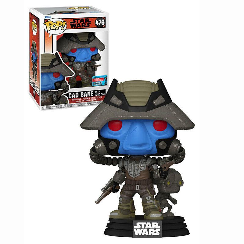 FUNKO POP! STAR WARS CAD BANE WITH TODO 360 2021 FALL CONVENTION LIMITED EDITION no476