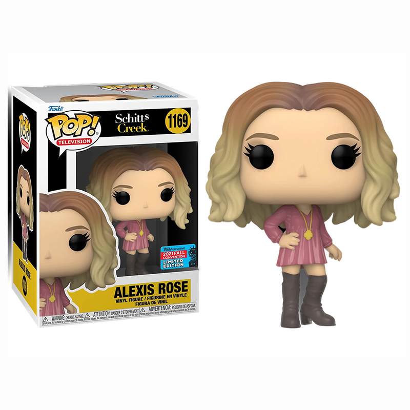 FUNKO POP! TELEVISION SCHITT$ CREEK ALEXIS ROSE 2021 FALL CONVENTION LIMITED EDITION no1169