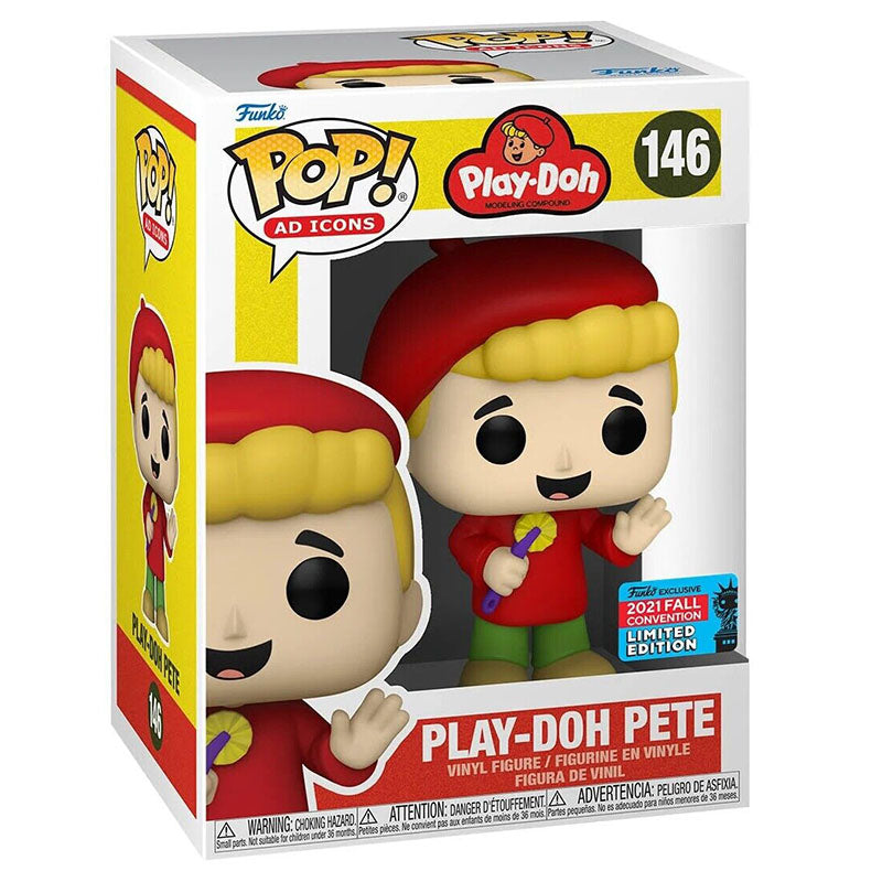 FUNKO POP! AD ICONS PLAY-DOH PETE 2021 FALL CONVENTION LIMITED EDITION no146