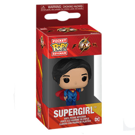 KEYCHAIN FUNKO POP! DC THE FLASH SUPERGIRL
