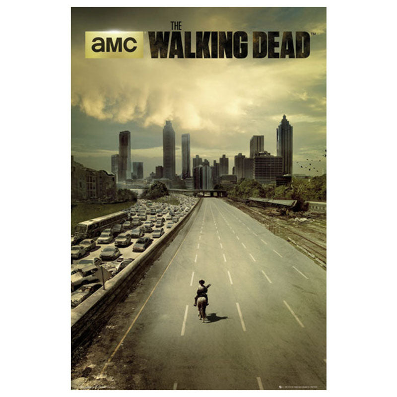 POSTER 61 91,5 THE WALKING DEAD CITY no129