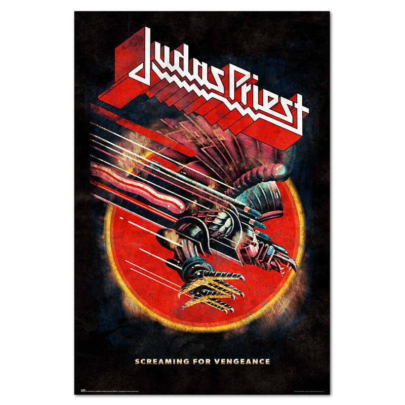 POSTER 61 91,5 JUDAS PRIEST SCREAMING FOR VENGEANCE no105