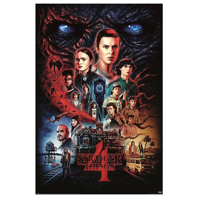 POSTER 61 91,5 STRANGER THINGS 4 VECNA no170