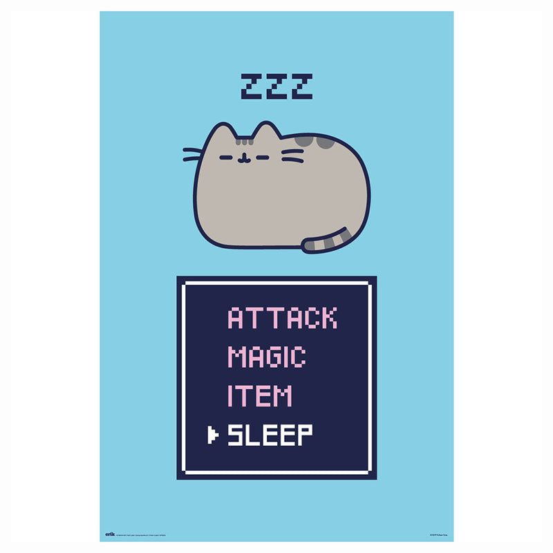 POSTER 61 91,5 PUSHEEN GAMER no114