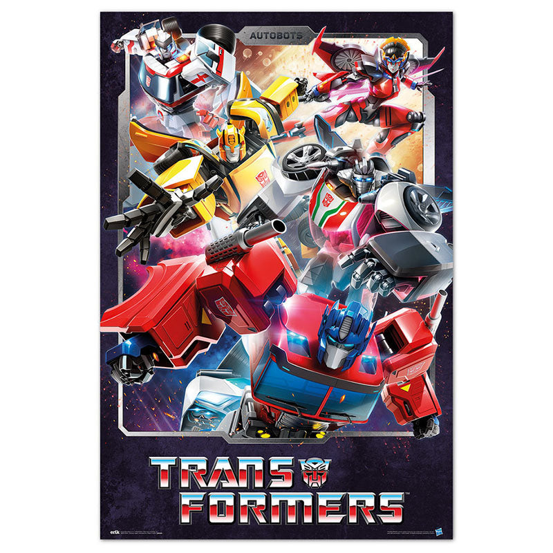 POSTER 61 91,5 TRANSFORMERS CHARACTERS no166