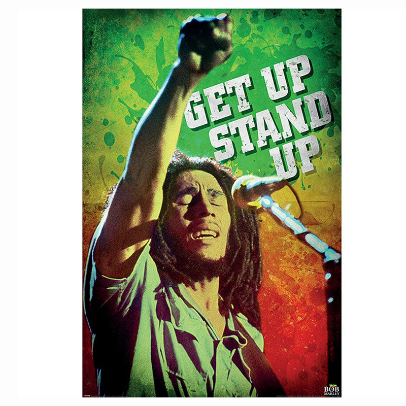 POSTER 61 91,5 BOB MARLEY GET UP STAND UP no108
