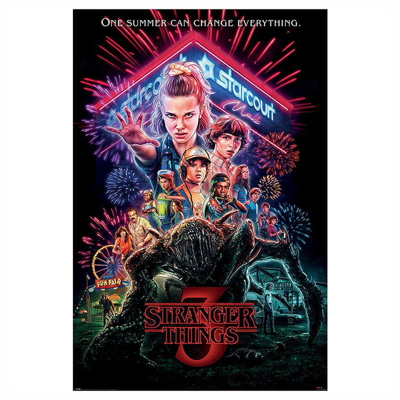 POSTER 61 91,5 STRANGER THINGS SUMMER OF 85 no173