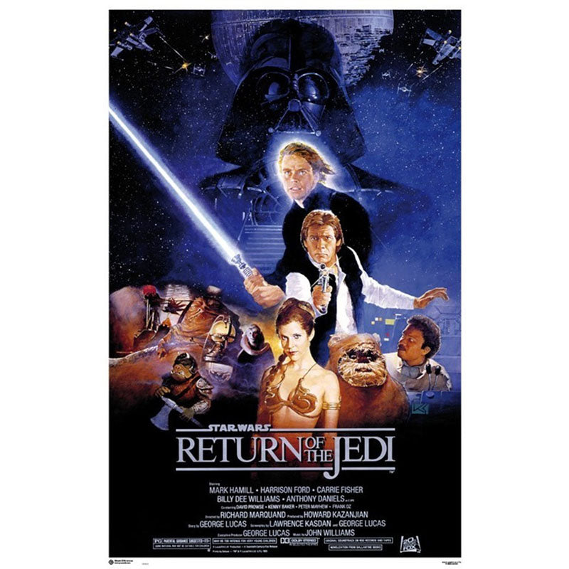 POSTER 61 91,5 STAR WARS RETURN OF THE JEDI no177