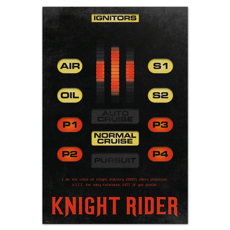 POSTER 61 91,5 KNIGHT RIDER no142