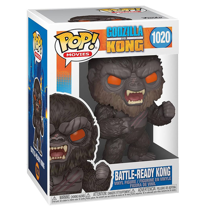 FUNKO POP! MOVIES GODZILLA VS. KONG BATTLE-READY KONG no1020
