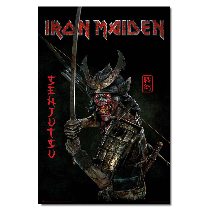 POSTER 61 91,5 IRON MAIDEN SENJUTSU no103