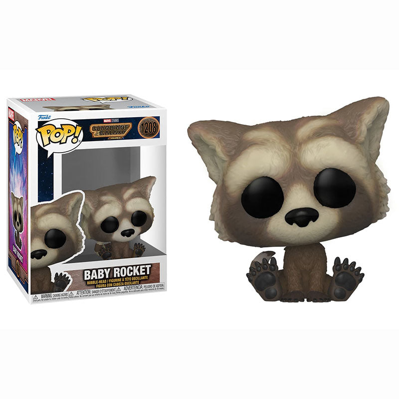 FUNKO POP! MARVEL GUARDIANS OF THE GALAXY VOLUME 3 BABY ROCKET no1208