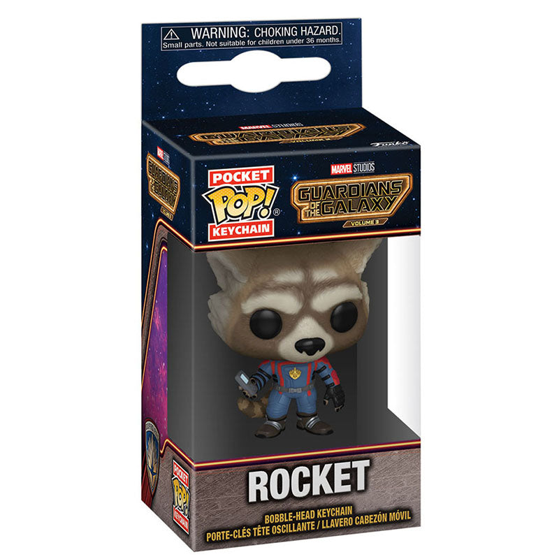 NYCKELRING FUNKO POP! MARVEL GUARDIANS OF THE GALAXY VOLUME 3 ROCKET