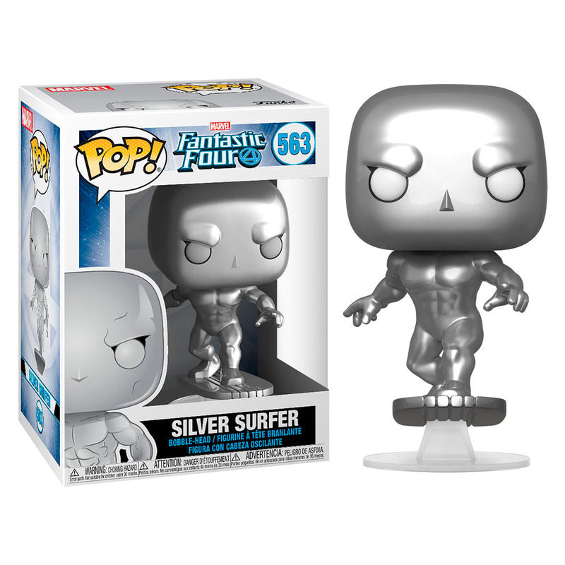 FUNKO POP! MARVEL FANTASTIC FOUR SILVER SURFER no563