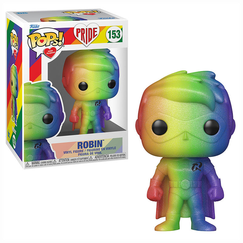 FUNKO POP! DC HEROES PRIDE GLITTER ROBIN no153
