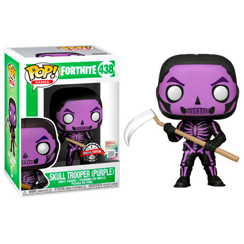 FUNKO POP! GAMES FORTNITE SKULL TROOPER PURPLE SPECIAL EDITION no438