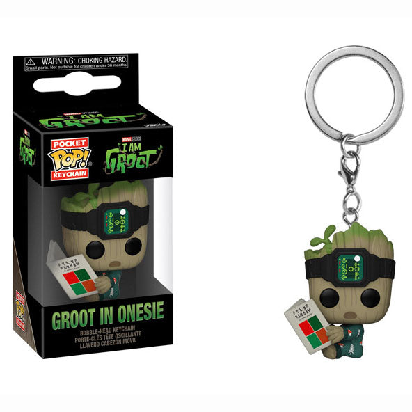 NYCKELRING FUNKO POP! MARVEL GUARDIANS OF THE GALAXY VOLUME 3 GROOT IN ONESIE