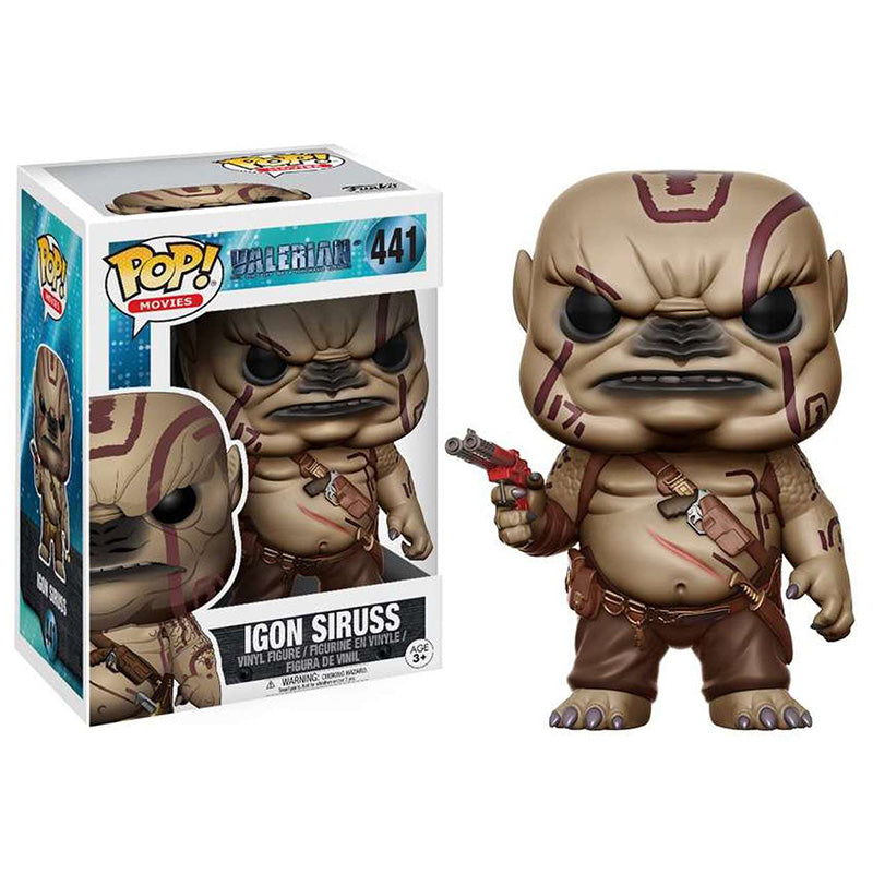 POP! MOVIES VALERIAN AND THE CITY OF A THOUSAND PLANETS IGON SIRUSS no441