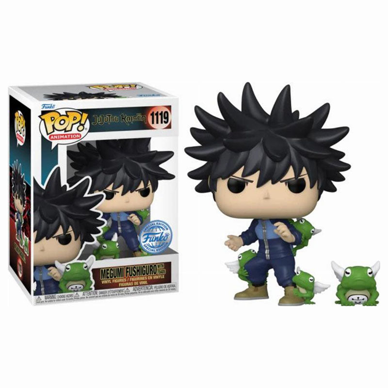 FUNKO POP! ANIMATION DEMON SLAYER MEGUMI FUSHIGURO WITH TOADS SPECIAL EDITION no1119