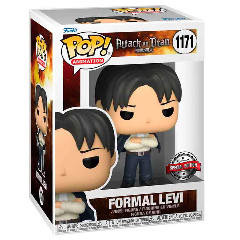 FUNKO POP! ANIMATION ATTACK ON TITAN FORMAL LEVI SPECIAL EDITION no1171