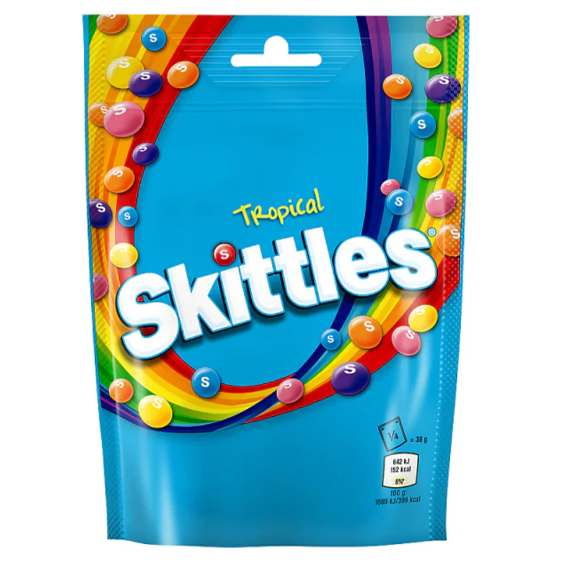 SKITTLES TROPICAL 136g