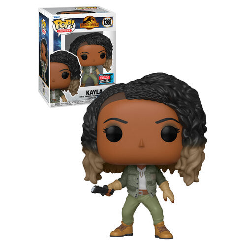 FUNKO POP! MOVIES JURASSIC WORLD DOMINION KAYLA 2022 FALL CONVENTION no1268