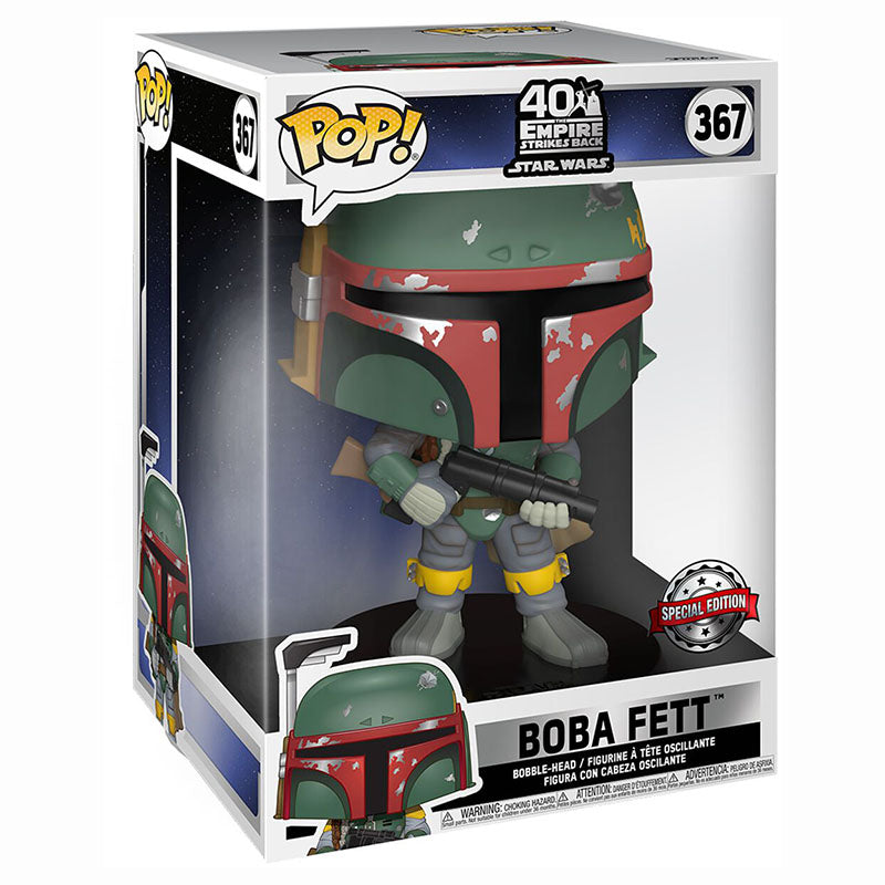 FUNKO POP! SUPER SIZED STAR WARS THE EMPIRE STRIKES BACK BOBA FETT SPECIAL EDITION no367