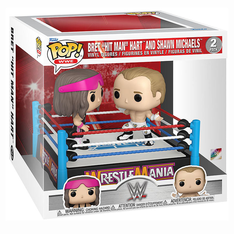 FUNKO POP! WWE BRET “HIT MAN” HART AND SHAWN MICHAELS 2-PACK