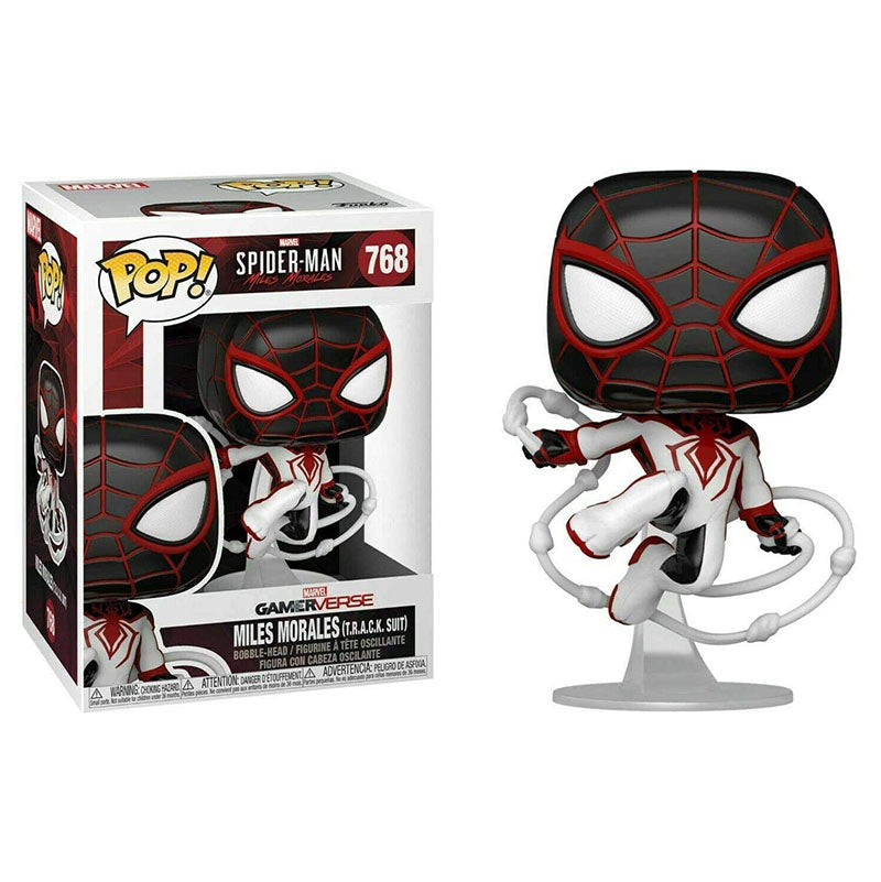 FUNKO POP! GAMES MARVEL GAMERVERSE SPIDER-MAN MILES MORALES TRACK SUIT no768