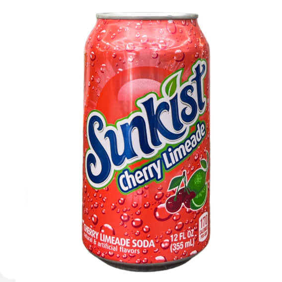 SUNKIST CHERRY LIMEADE 355ml