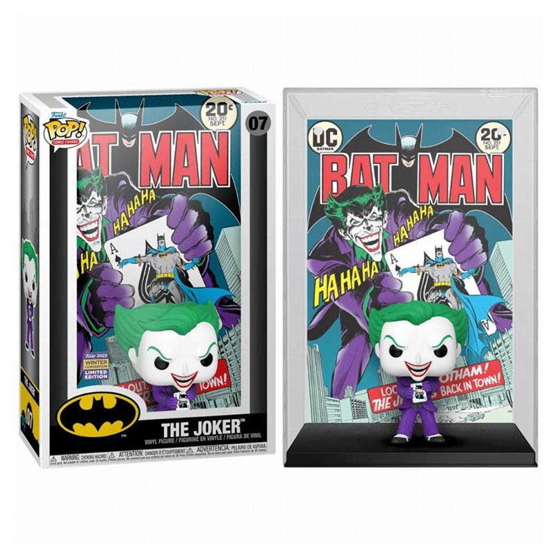 FUNKO POP! COMIC COVERS BATMAN THE JOKER BACK IN TOWN 2022 WINTER CONVENTION no07