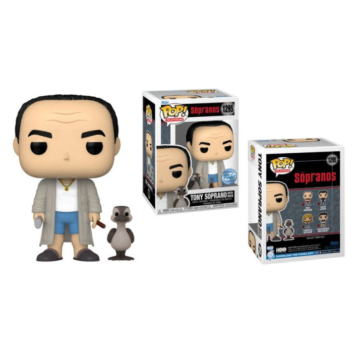 FUNKO POP! TELEVISION THE SOPRANOS TONY SOPRANO WITH DUCK SPECIAL EDITION no1295