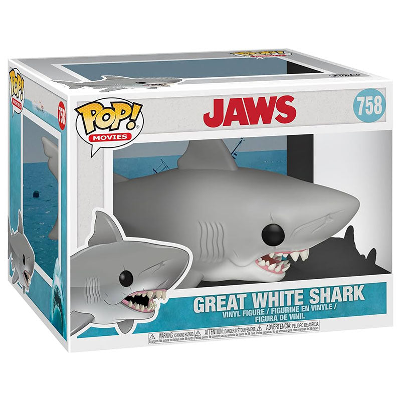 POP! MOVIES JAWS GREAT WHITE SHARK no758