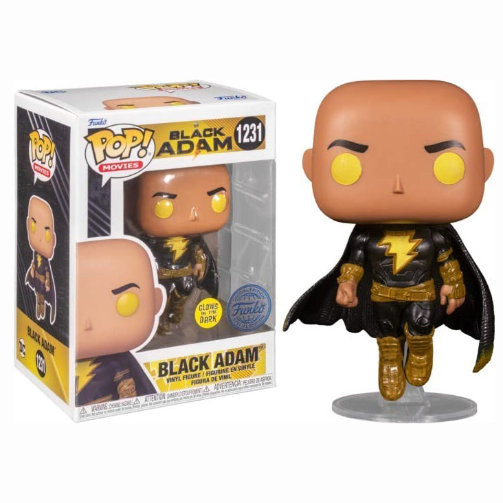 FUNKO POP! MOVIES BLACK ADAM FLYING GITD FUNKO SPECIAL EDITION no1231