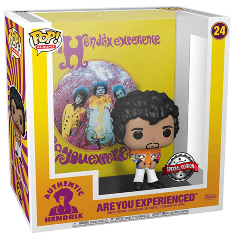 FUNKO POP! ALBUMS JIMI HENDRIX ARE YOU EXPERIENCED SPECIAL EDITION no24