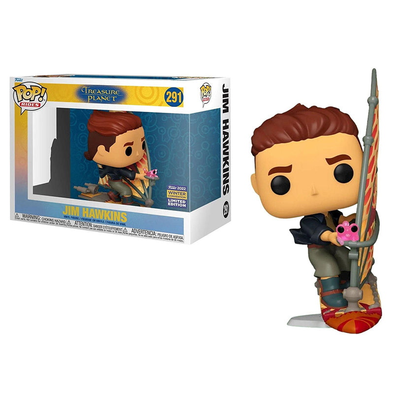 FUNKO POP! RIDES DISNEY TREASURE PLANET JIM HAWKINS 2022 WINTER CONVENTION no291