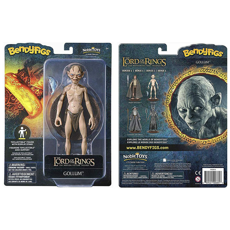 ACTION FIGURE BENDYFIGS THE LORD OF THE RINGS GOLLUM