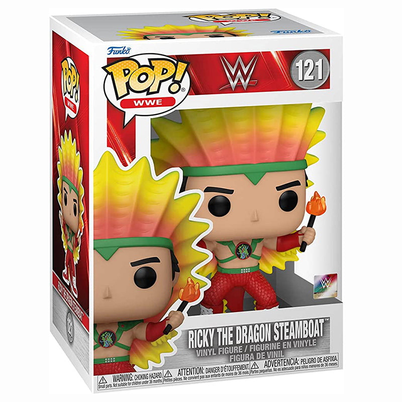 FUNKO POP! WWE RICKY “THE DRAGON” STEAMBOAT no121