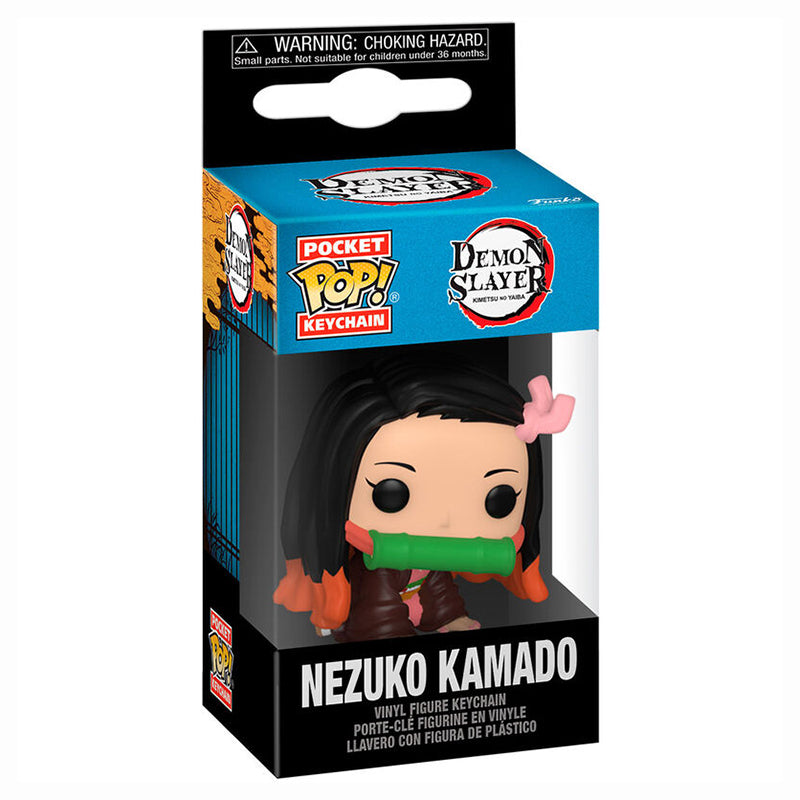 NYCKELRING FUNKO POP! DEMON SLAYER NEZUKO KAMADO