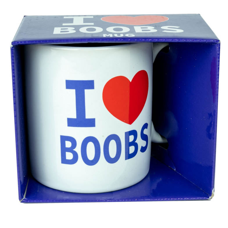 MUG I LOVE BOOBS