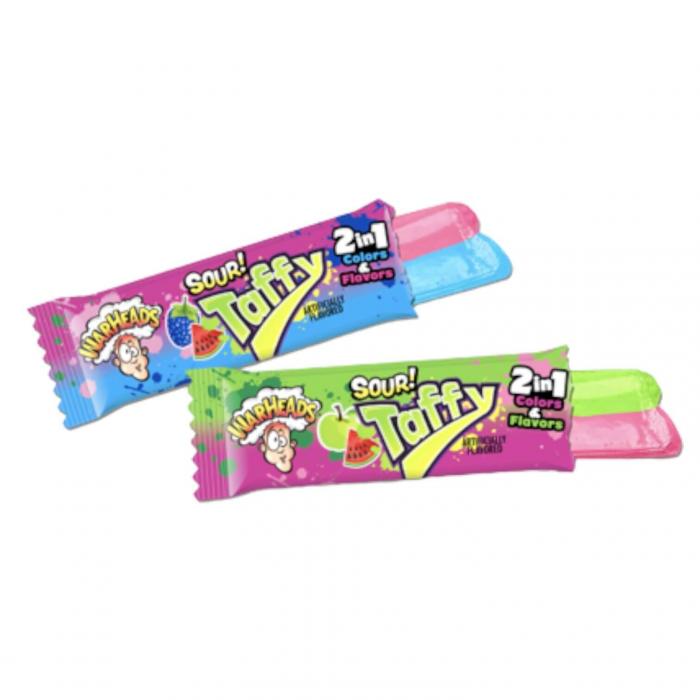 WARHEADS SOUR TAFFY CHEWY BAR 42g