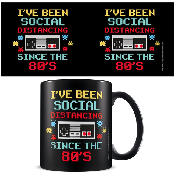 MUG SOCIAL DISTANCING SINCE THE 80´S