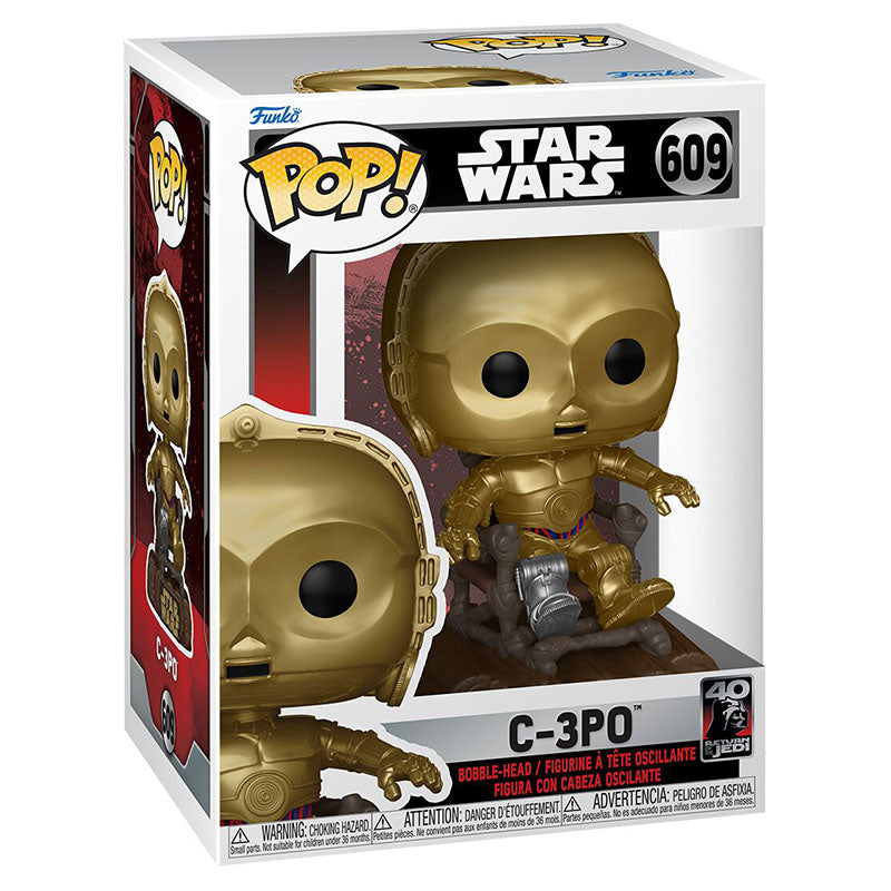 FUNKO POP! STAR WARS RETURN OF THE JEDI 40th ANNIVERSARY C-3PO no609