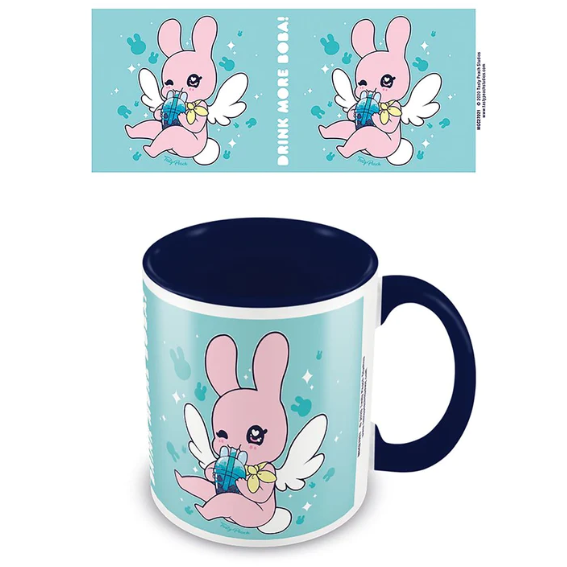 MUG TASTY PEACH DRINK MORE BOBA