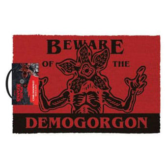 DÖRRMATTA STRANGER THINGS BEWARE OF THE DEMOGORGON