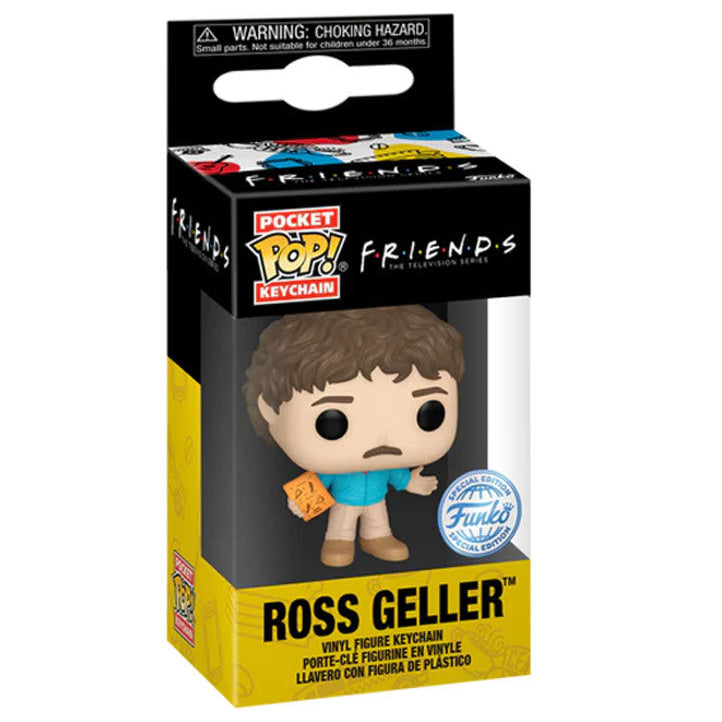 NYCKELRING FUNKO POP! FRIENDS ROSS GELLER FUNKO SPECIAL EDITION