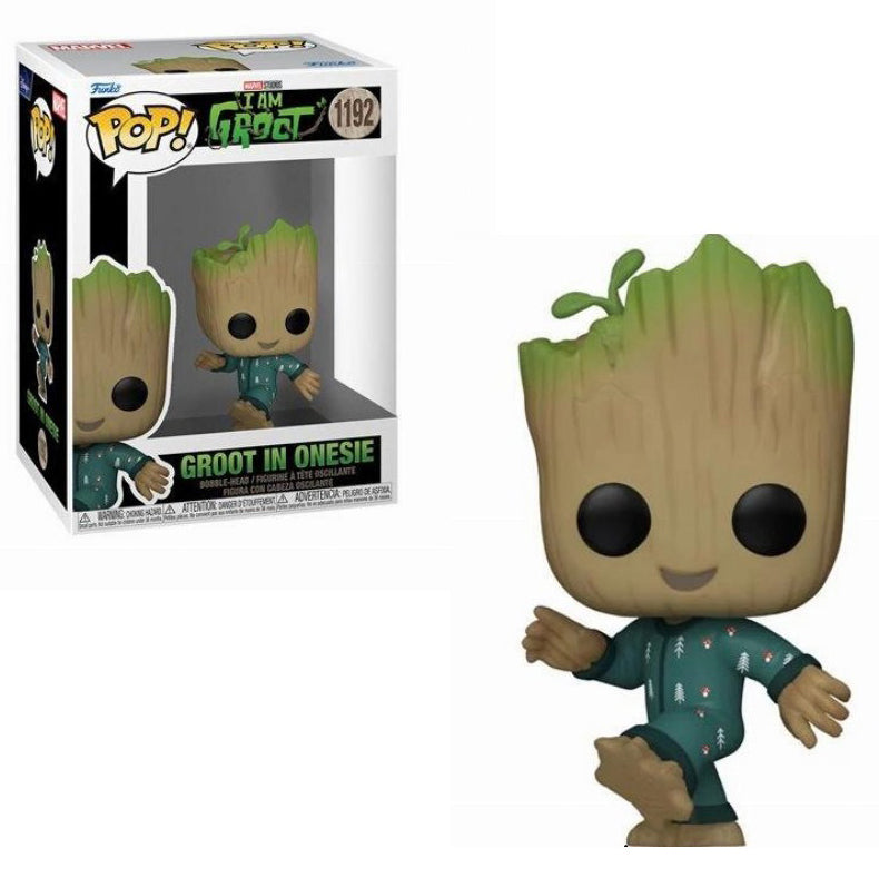 FUNKO POP! MARVEL I AM GROOT GROOT IN ONESIE no1192