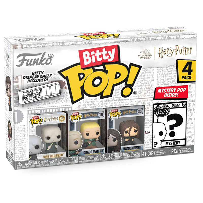 FUNKO BITTY POP! HARRY POTTER VOLDEMORT 4-PACK 2,5cm